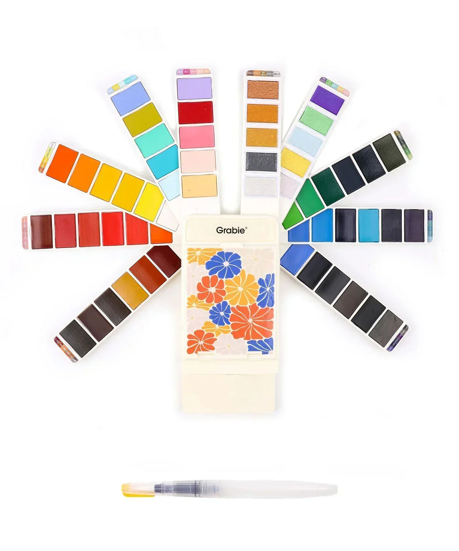 Grabie Foldable Water Color Set of 56