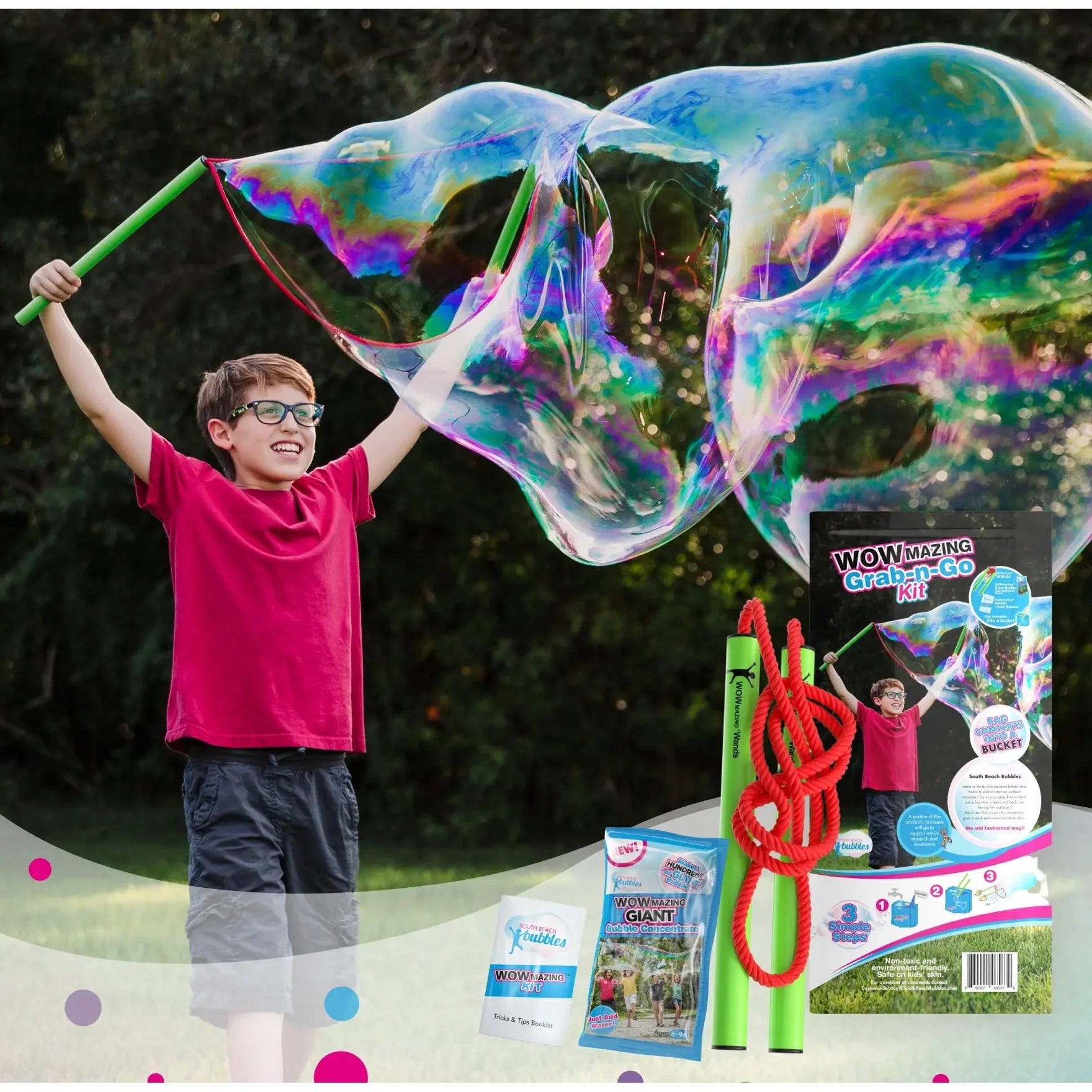 WOWmazing Grab'n'Go Giant Bubbles