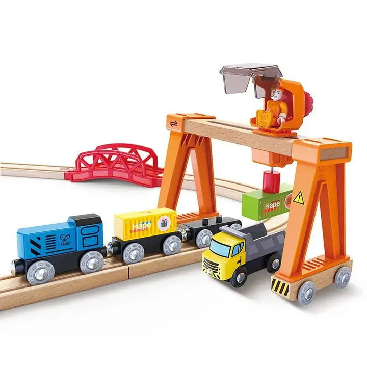 Lift and Load Harbor Train Set