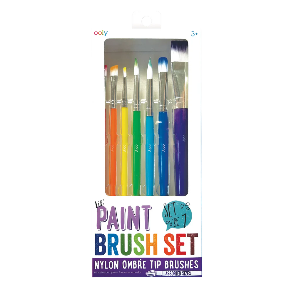 Lil' Paint Brushes - Set of 7