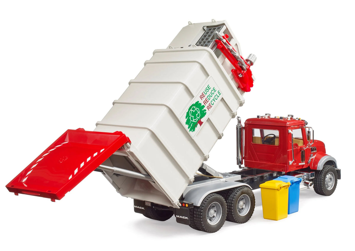 NEW MACK Granite Side Loading Garbage Truck