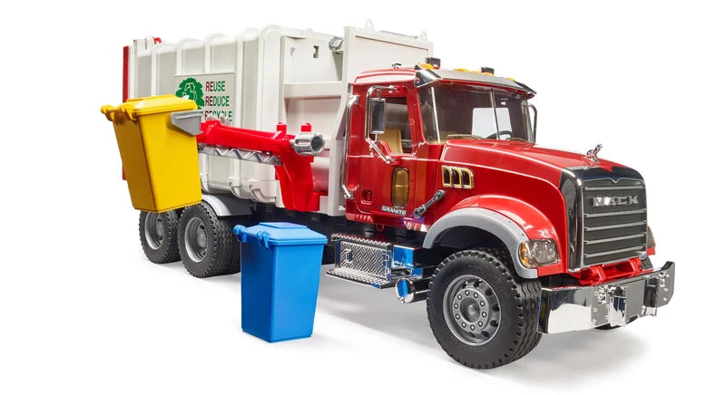 NEW MACK Granite Side Loading Garbage Truck