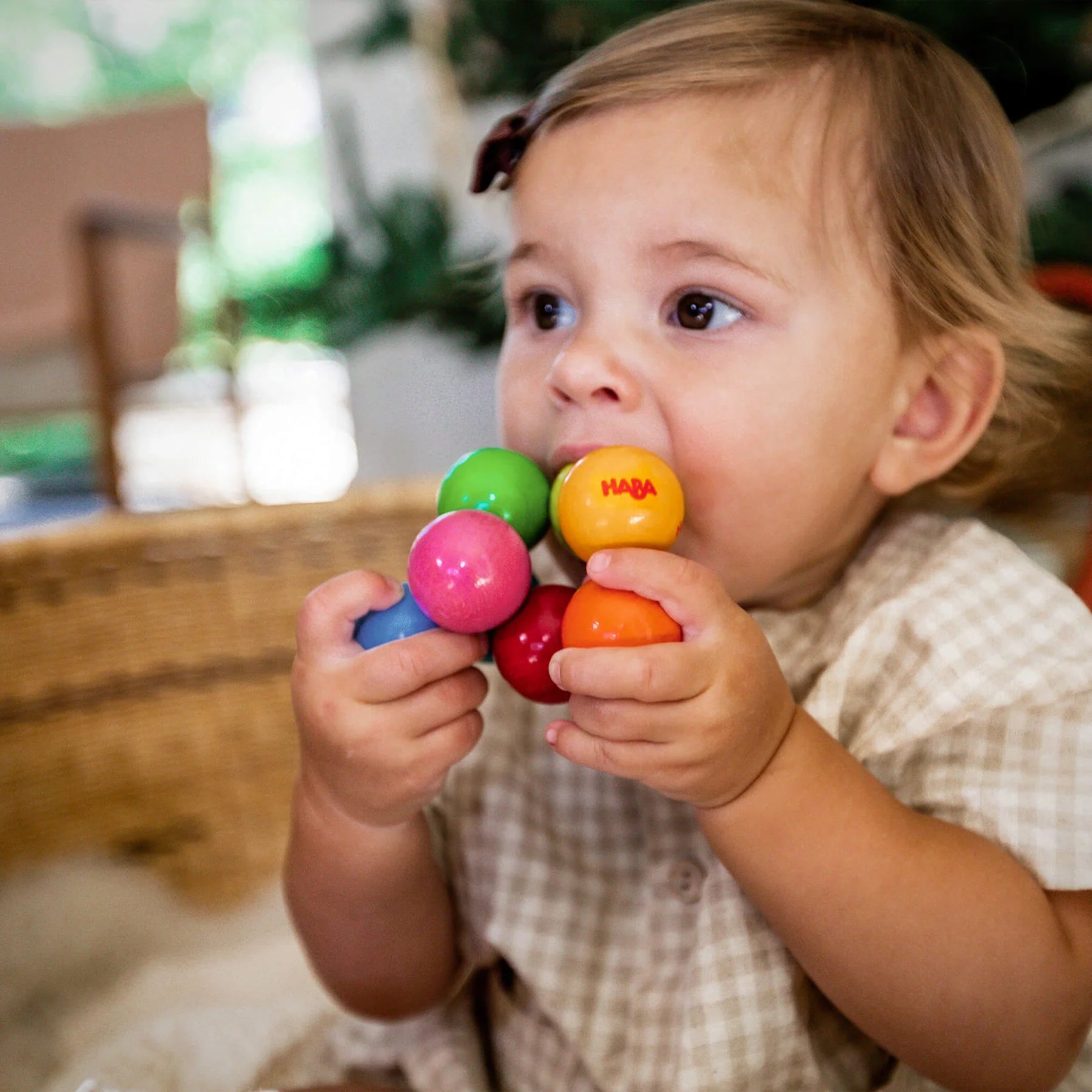 Magica Rainbow Teething and Clutching Toy