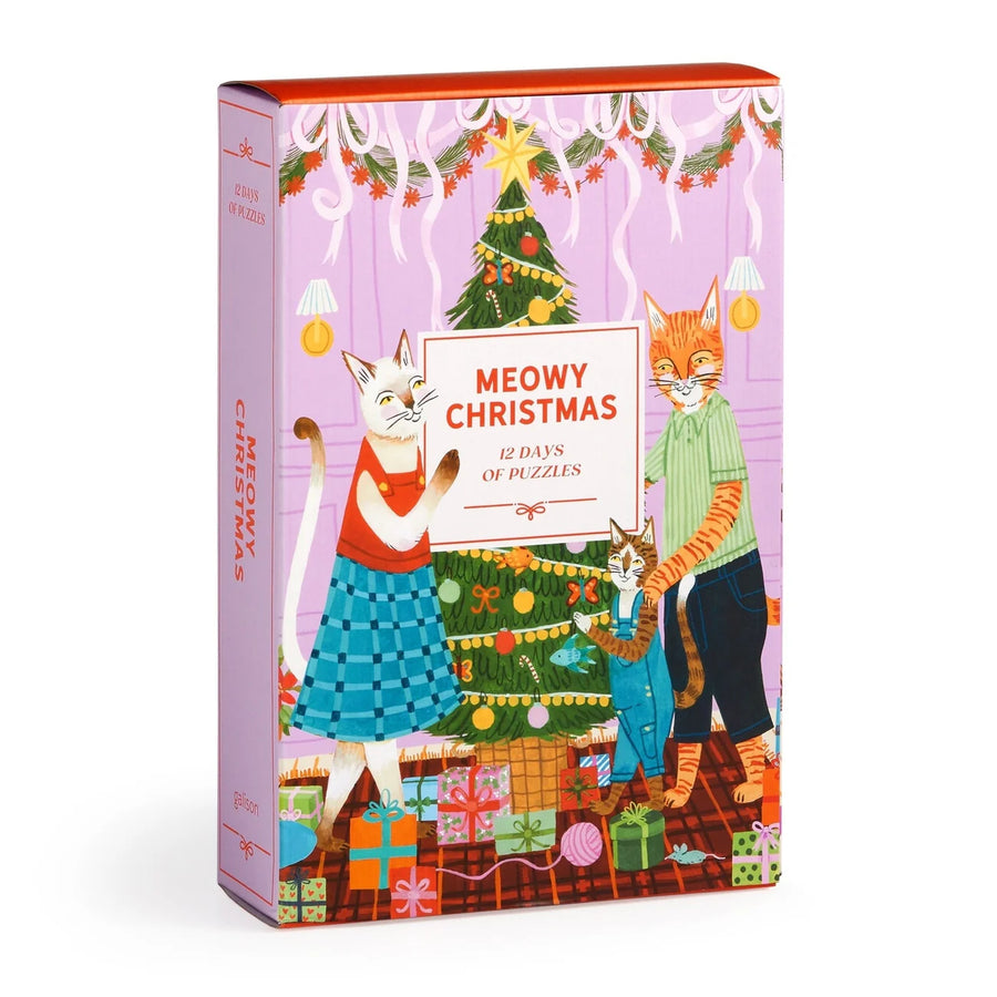 Meowy Christmas 12 Days of Christmas Puzzle