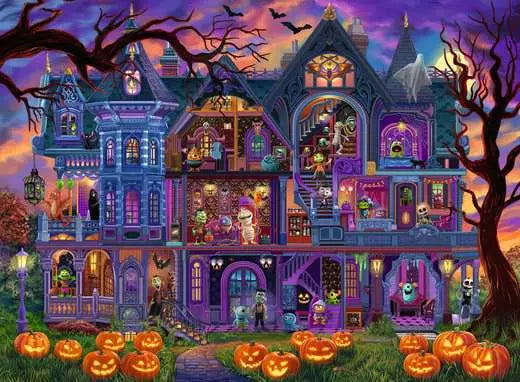 Monster House Party Puzzle (100pc)