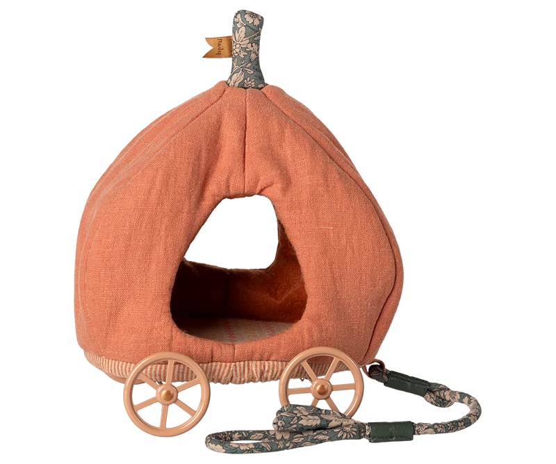 Maileg - Mouse Pumpkin Carriage