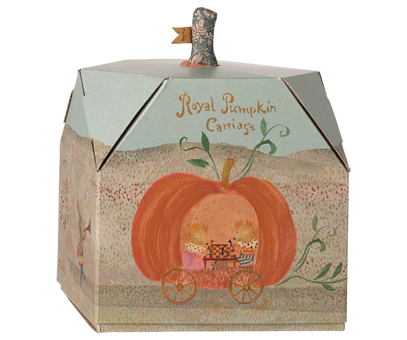 Maileg - Mouse Pumpkin Carriage