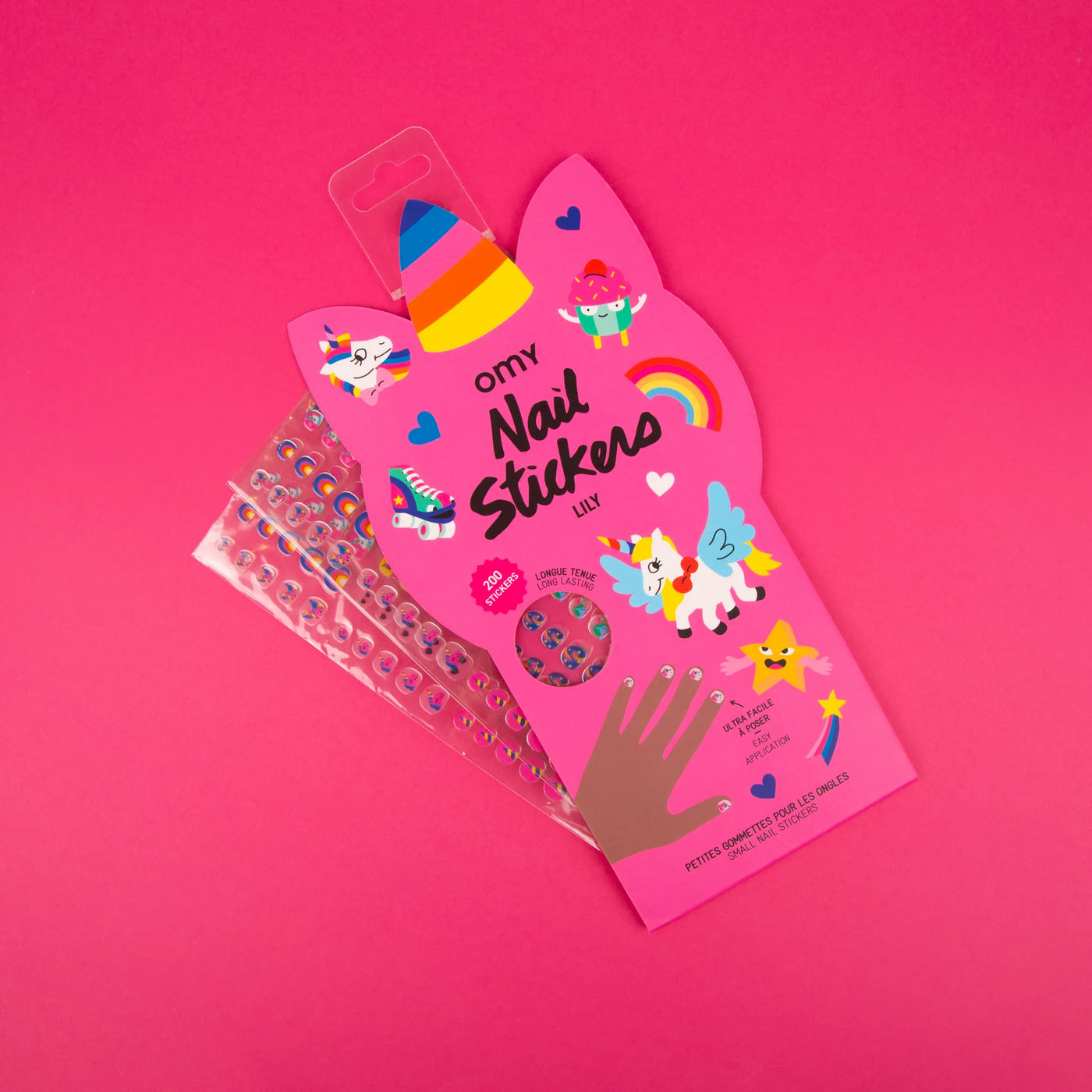 Nail Stickers - Unicorn Lily