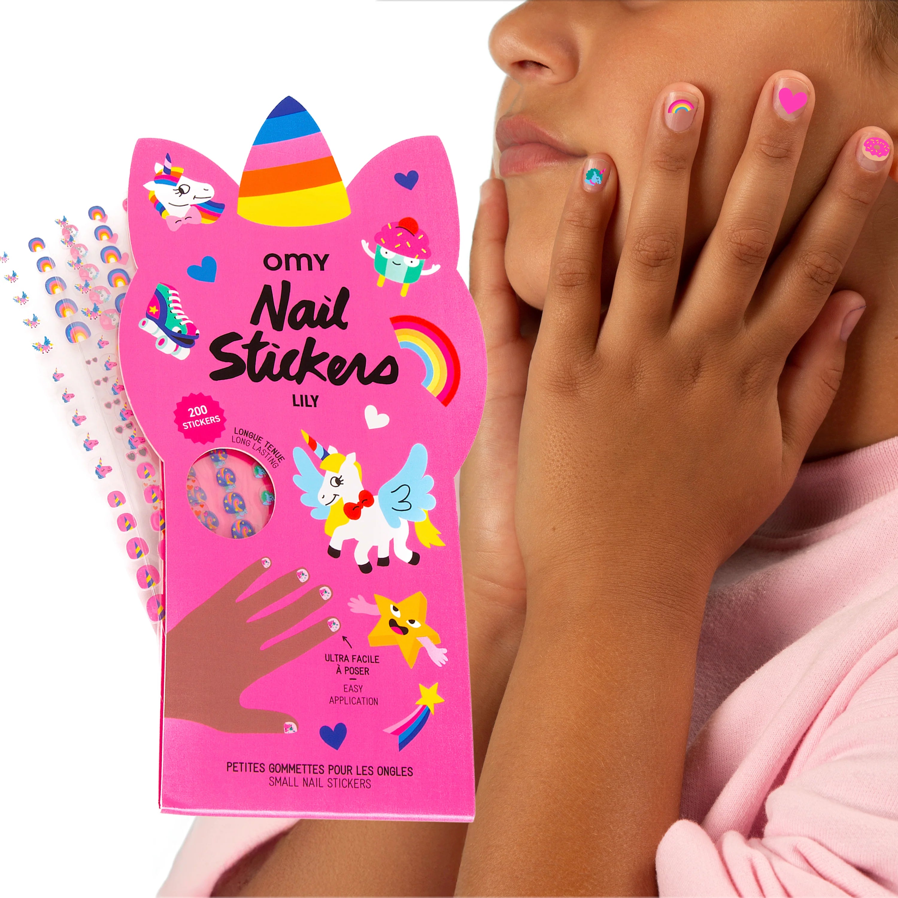 Nail Stickers - Unicorn Lily
