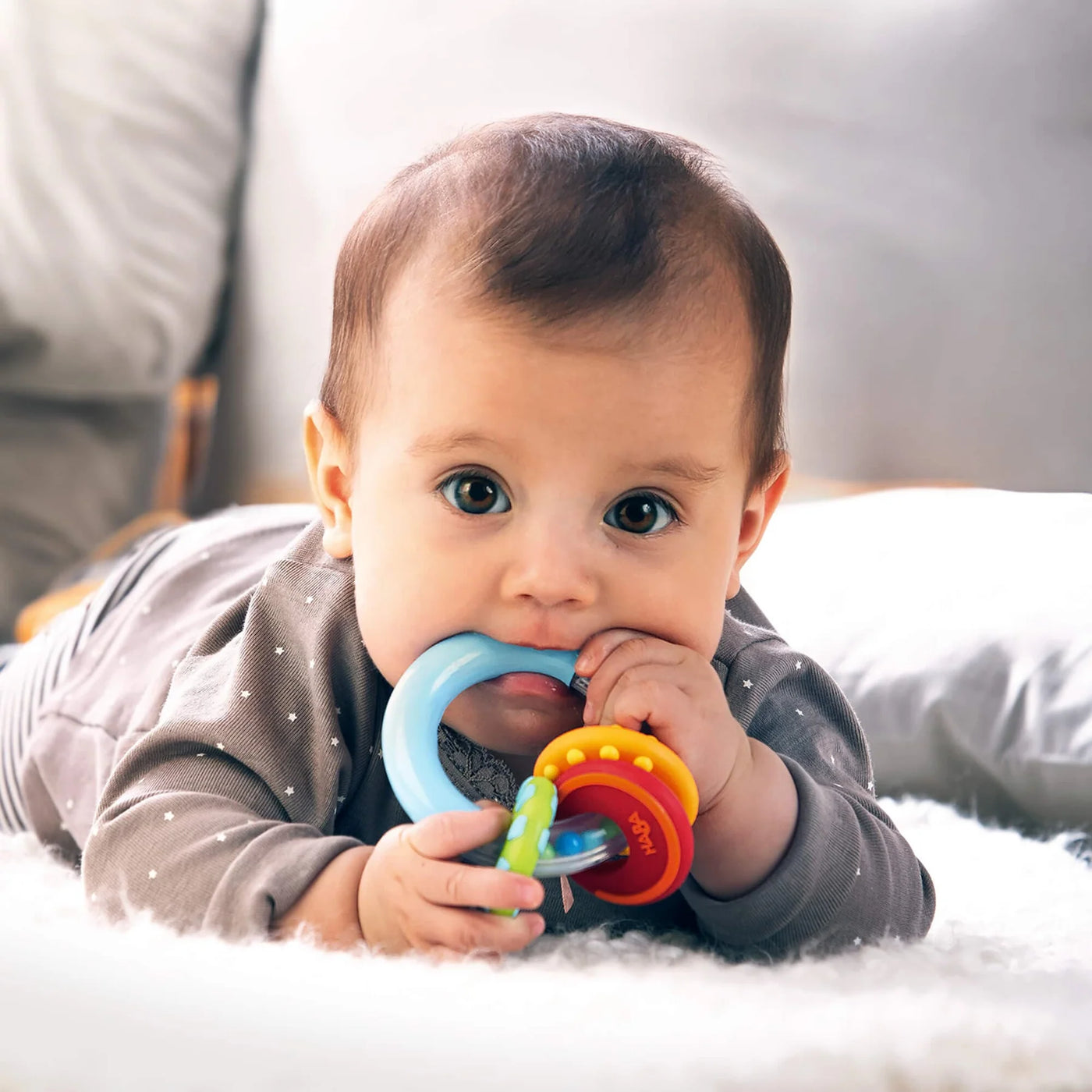 Noppi Color Burst Clutching & Teething Toy