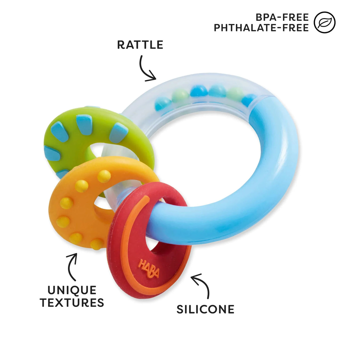 Noppi Color Burst Clutching & Teething Toy