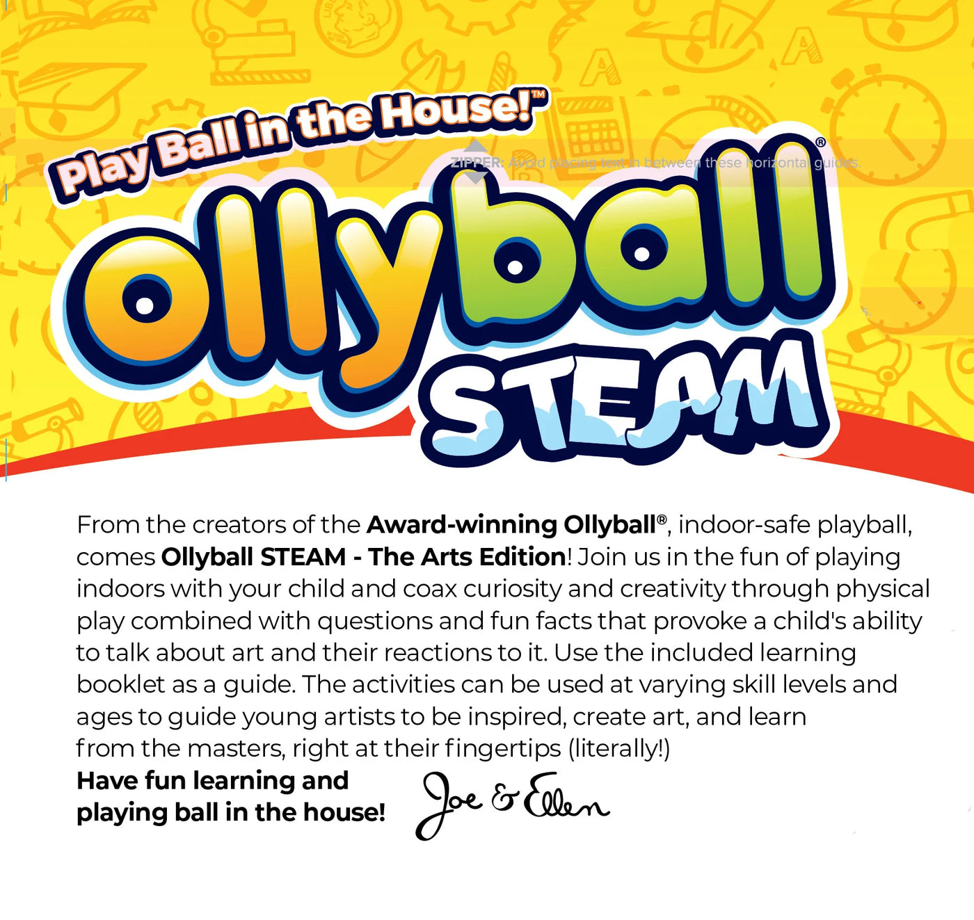 Ollyball STEAM Edition - The Arts (with Peer Reviewed Lesson Plan)