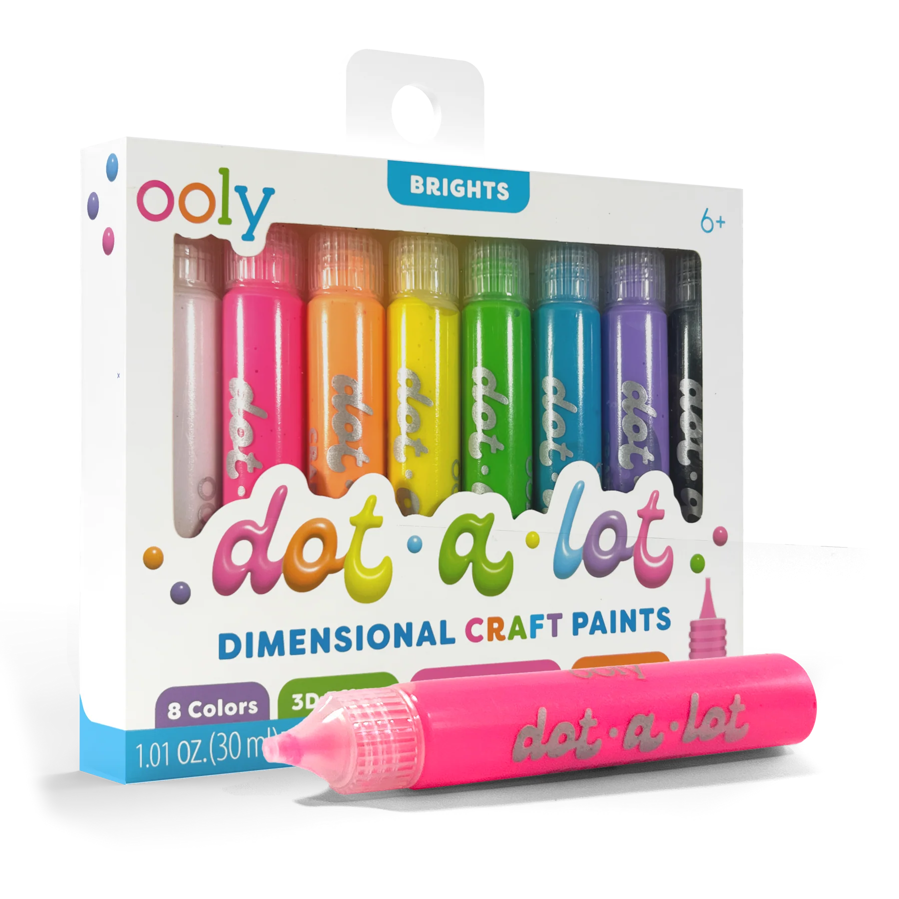 Dot-A-Lot: Craft Paint - Brights (Set of 8)
