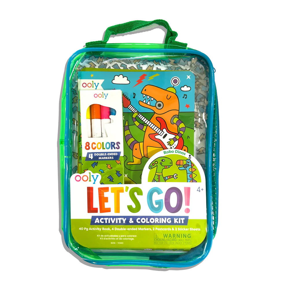 Robo Dinos Activity & Coloring Kit