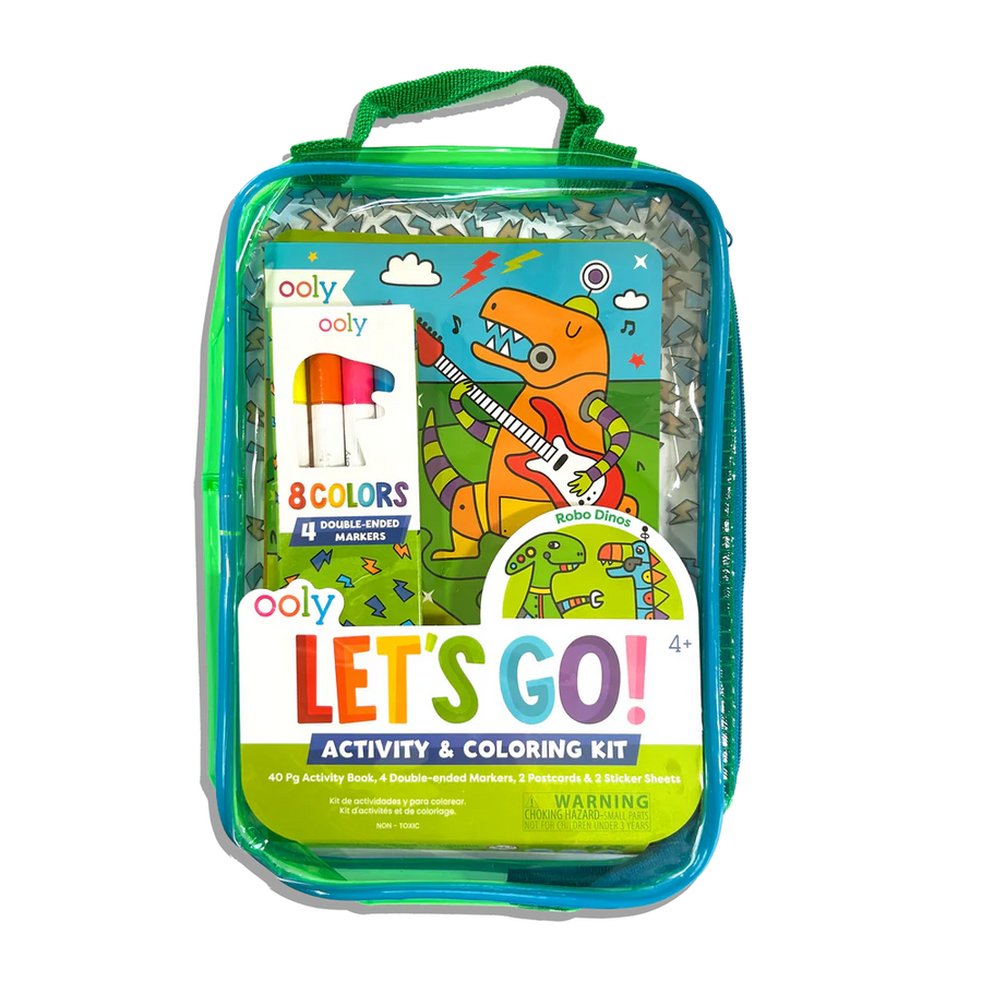 Robo Dinos Activity & Coloring Kit