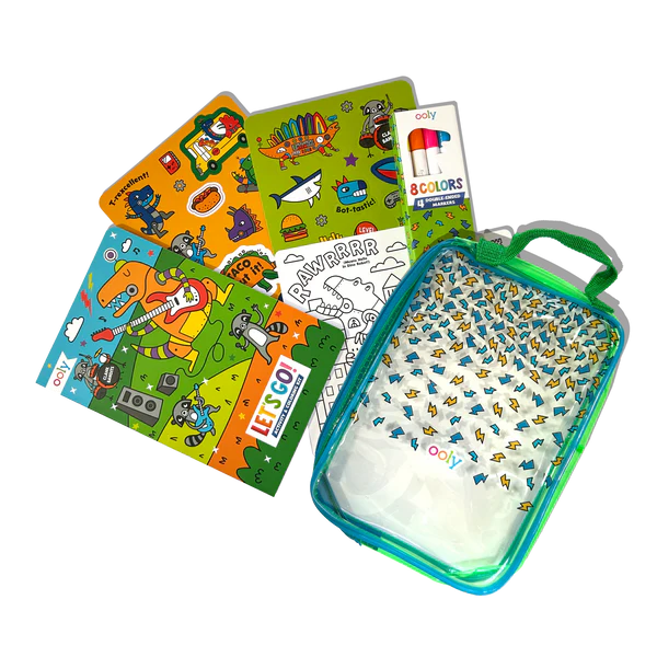 Robo Dinos Activity & Coloring Kit