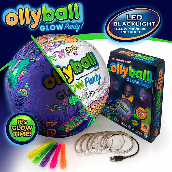 Ollyball - Glow Party (6ft LED Blacklight Included!)
