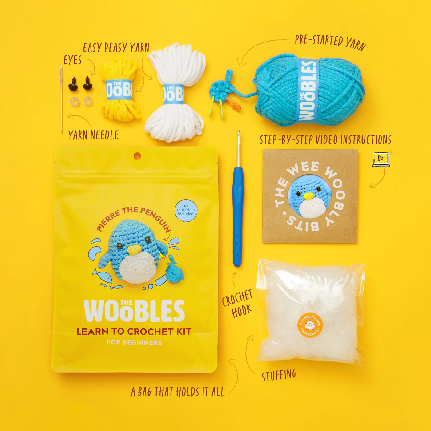 Woobles Crochet Kits