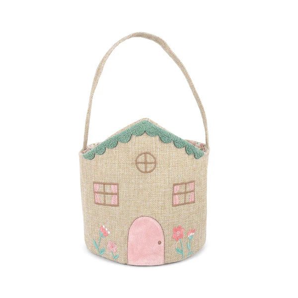 Pink Cottage Basket