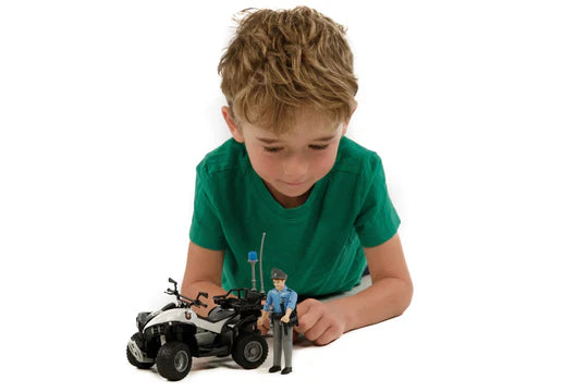 Bruder - Police Quad with Police Officer and Equipment