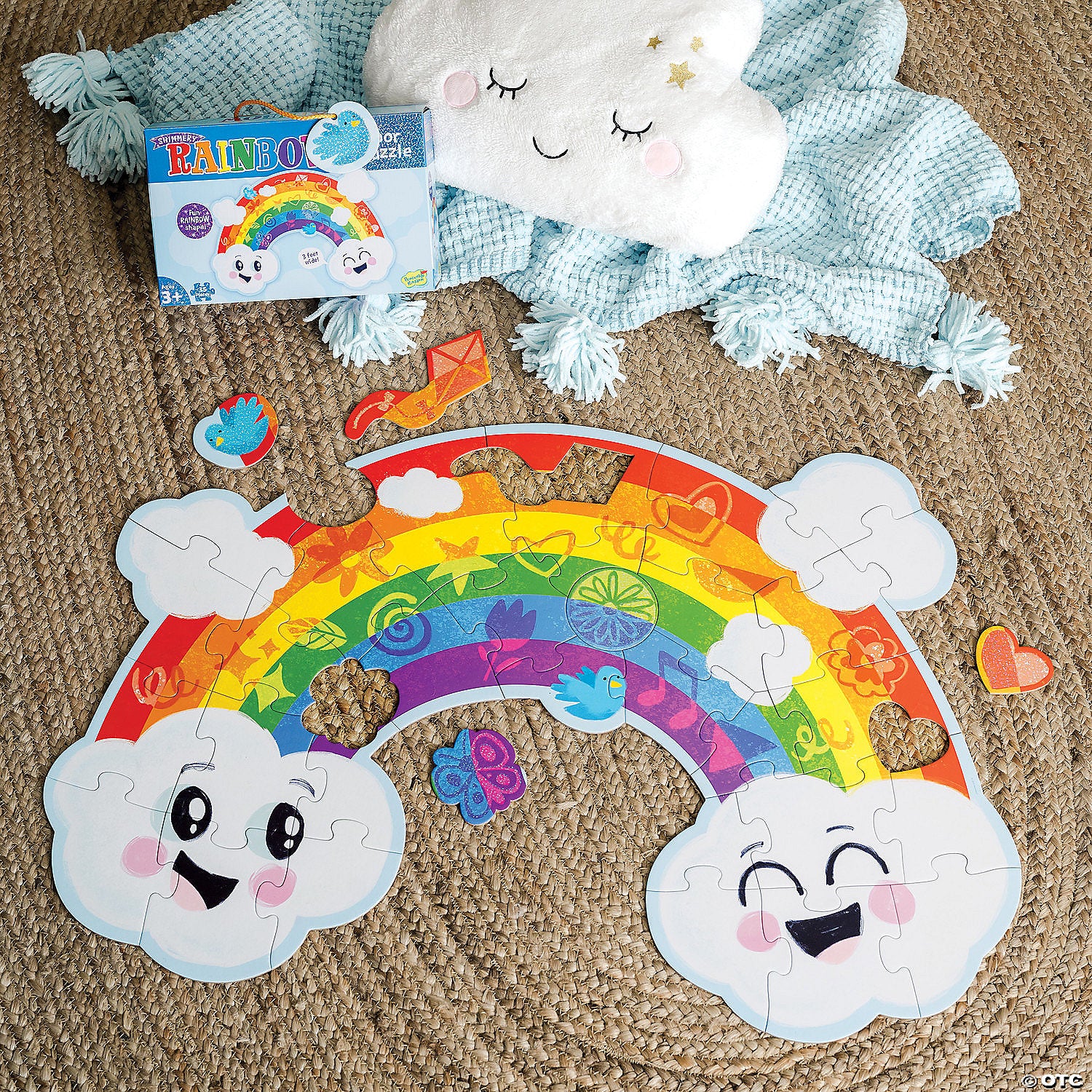 Rainbow Floor Puzzle