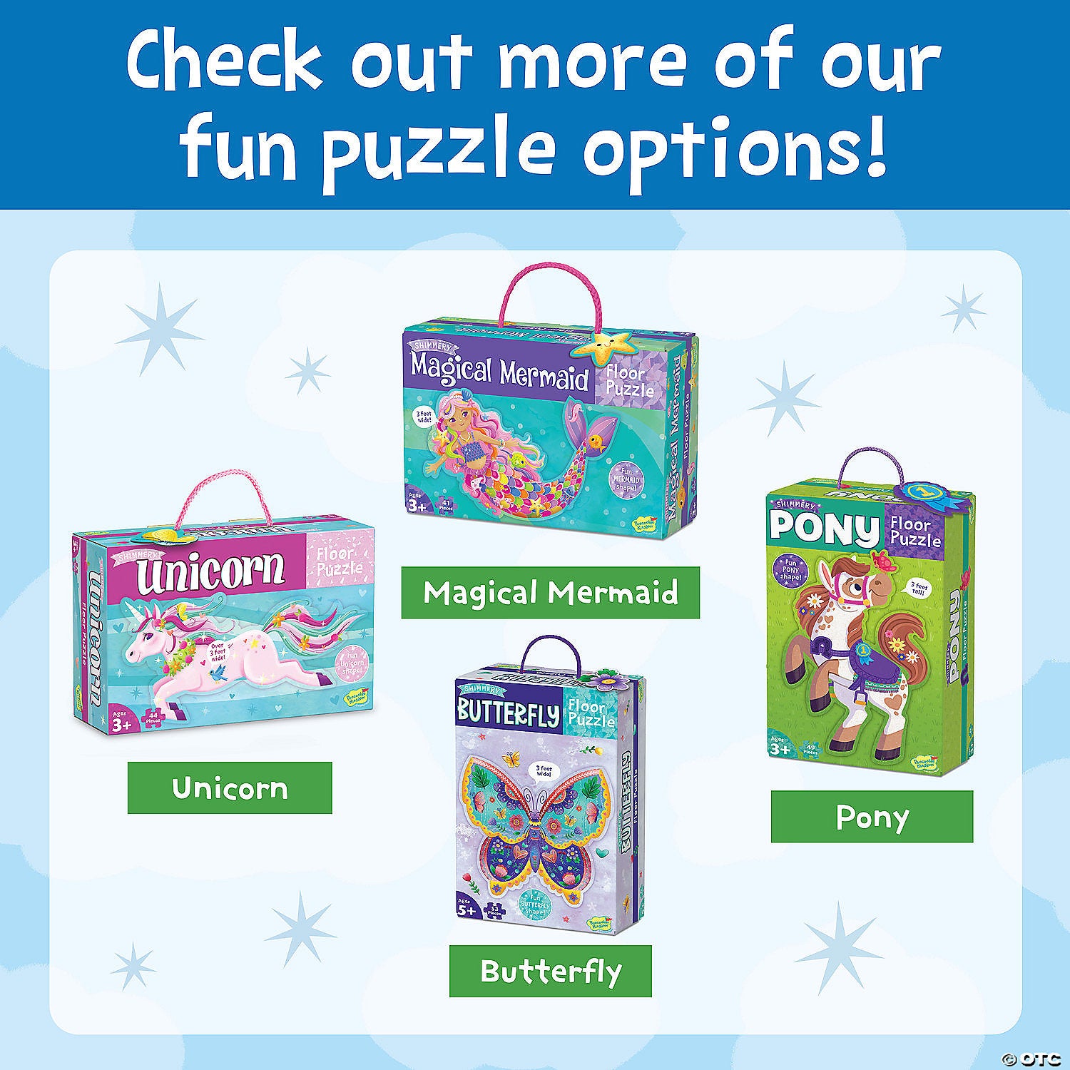 Rainbow Floor Puzzle