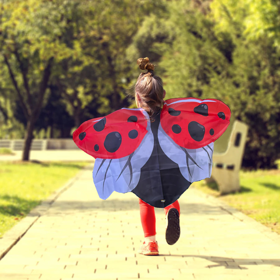 Red Ladybug Wings