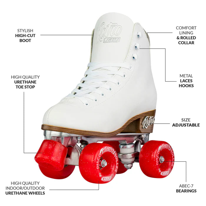 Crazy Skates - Retro Size-Adjustable Skates
