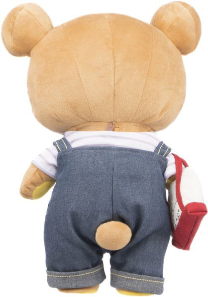 Rilakkuma Going Out (Bear Overalls) Plush 15"