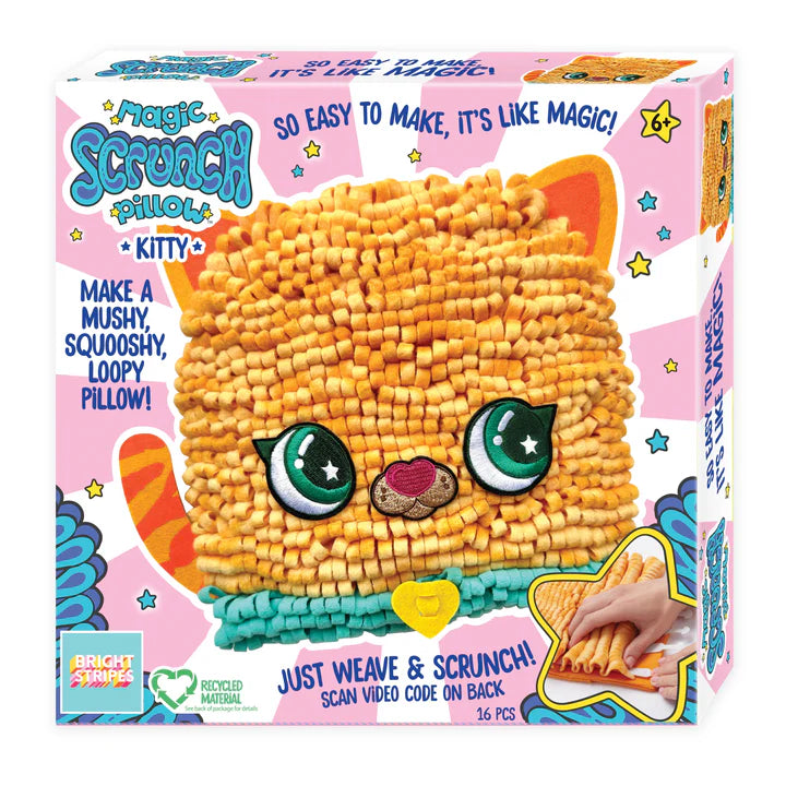 Magic Scrunch Pillow: Kitty