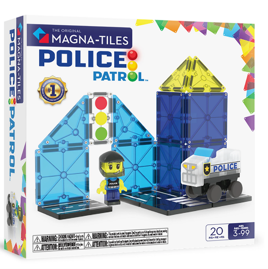 MAGNA-TILES - Police Patrol