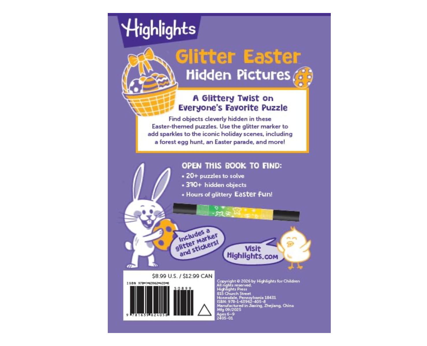 Glitter Easter - Hidden Picture Puzzles