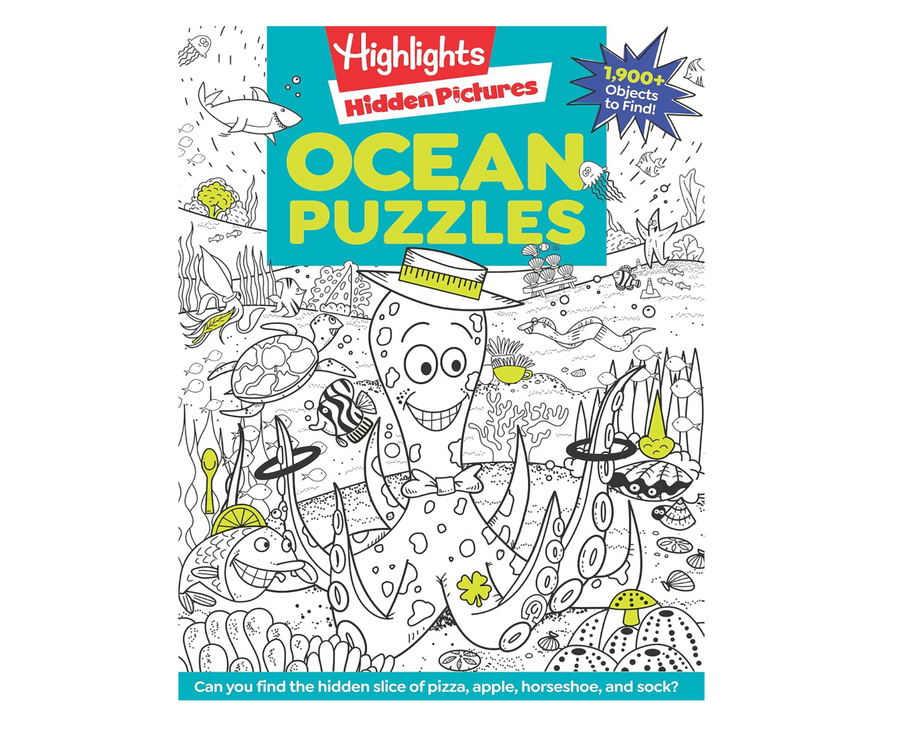 Ocean Puzzle Activity Book
