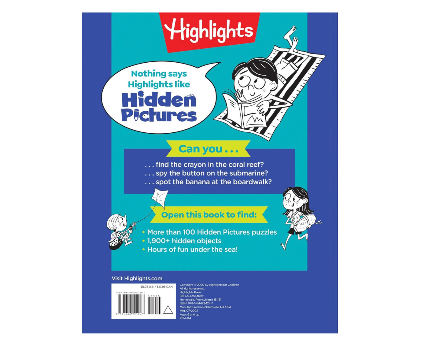 Ocean Puzzle Activity Book