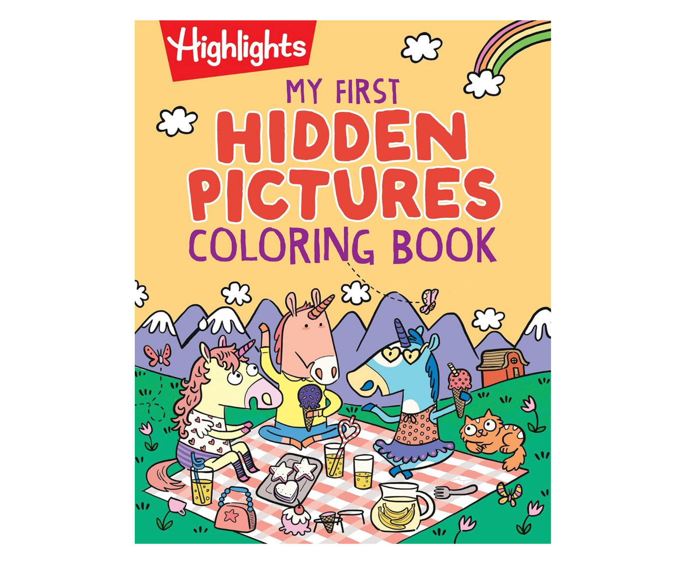 My First Hidden Pictures Coloring Book