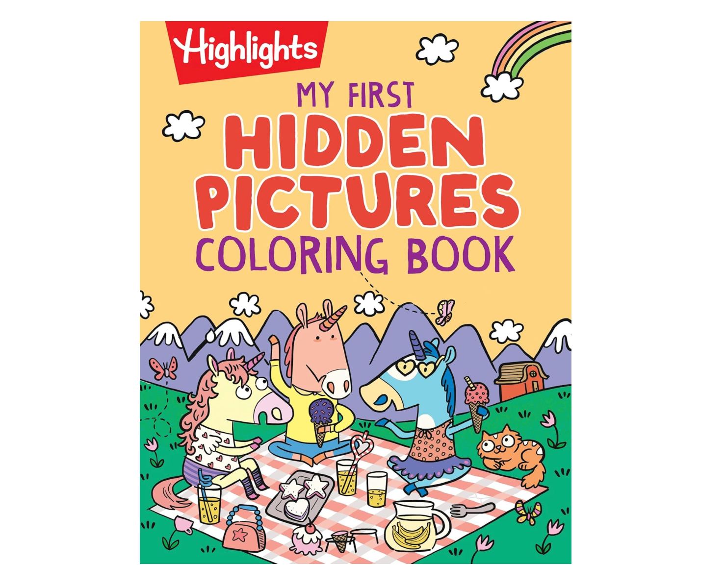 My First Hidden Pictures Coloring Book
