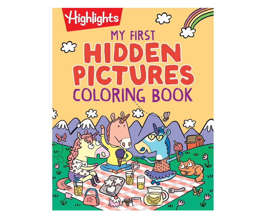 My First Hidden Pictures Coloring Book