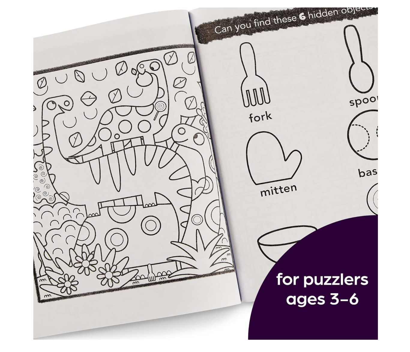 My First Hidden Pictures Coloring Book