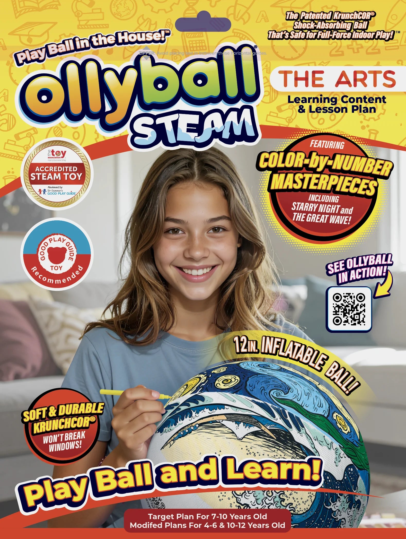 Ollyball STEAM Edition - The Arts (with Peer Reviewed Lesson Plan)