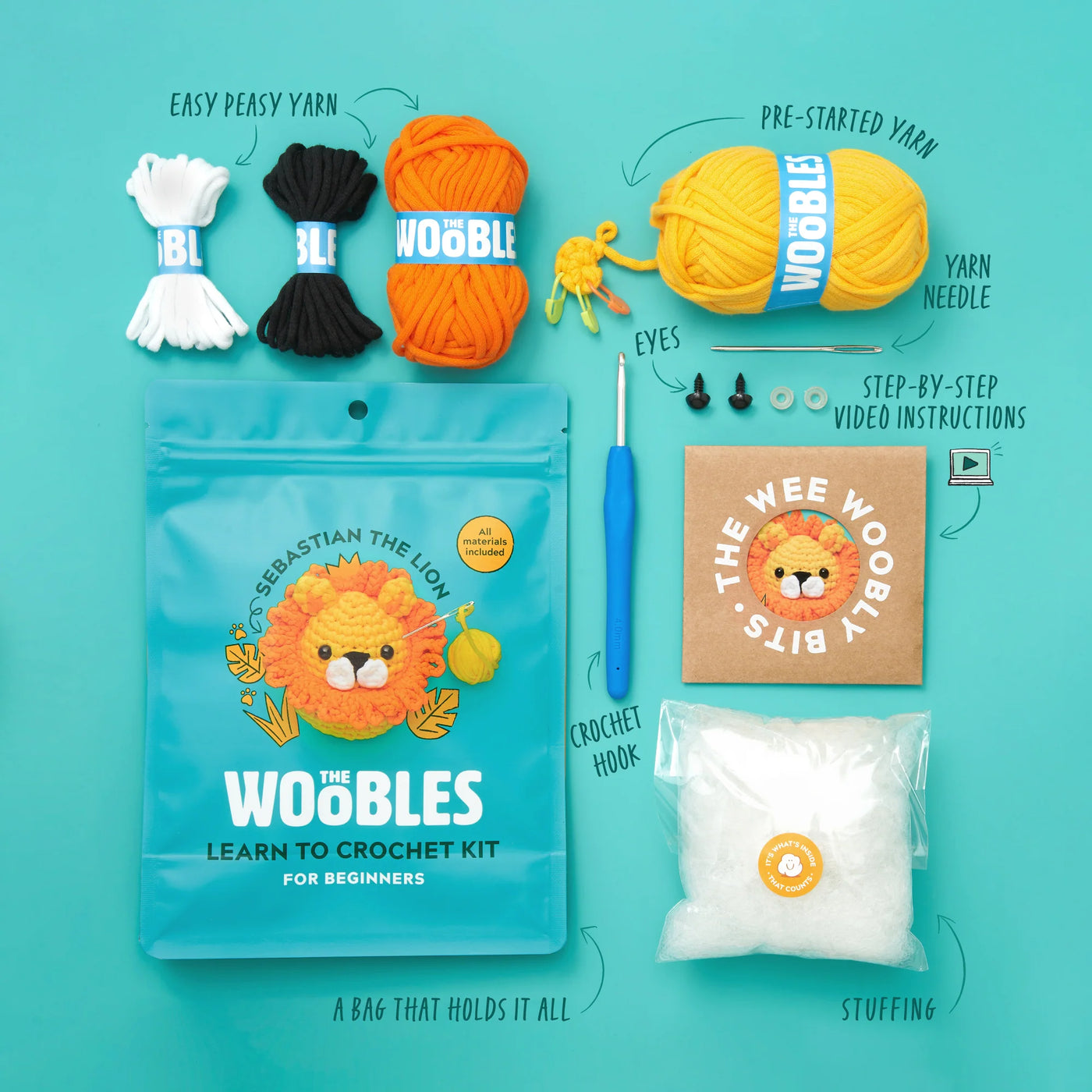 Woobles Crochet Kits