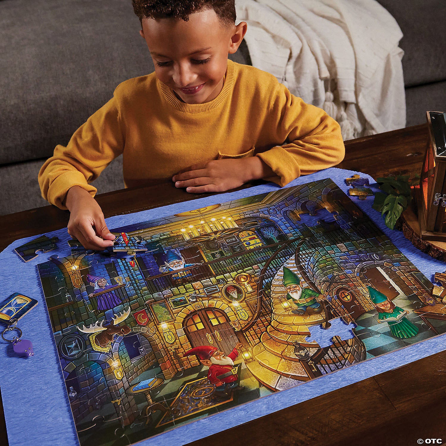 Seek and Find Glow In The Dark Puzzle: Gnomes at Night
