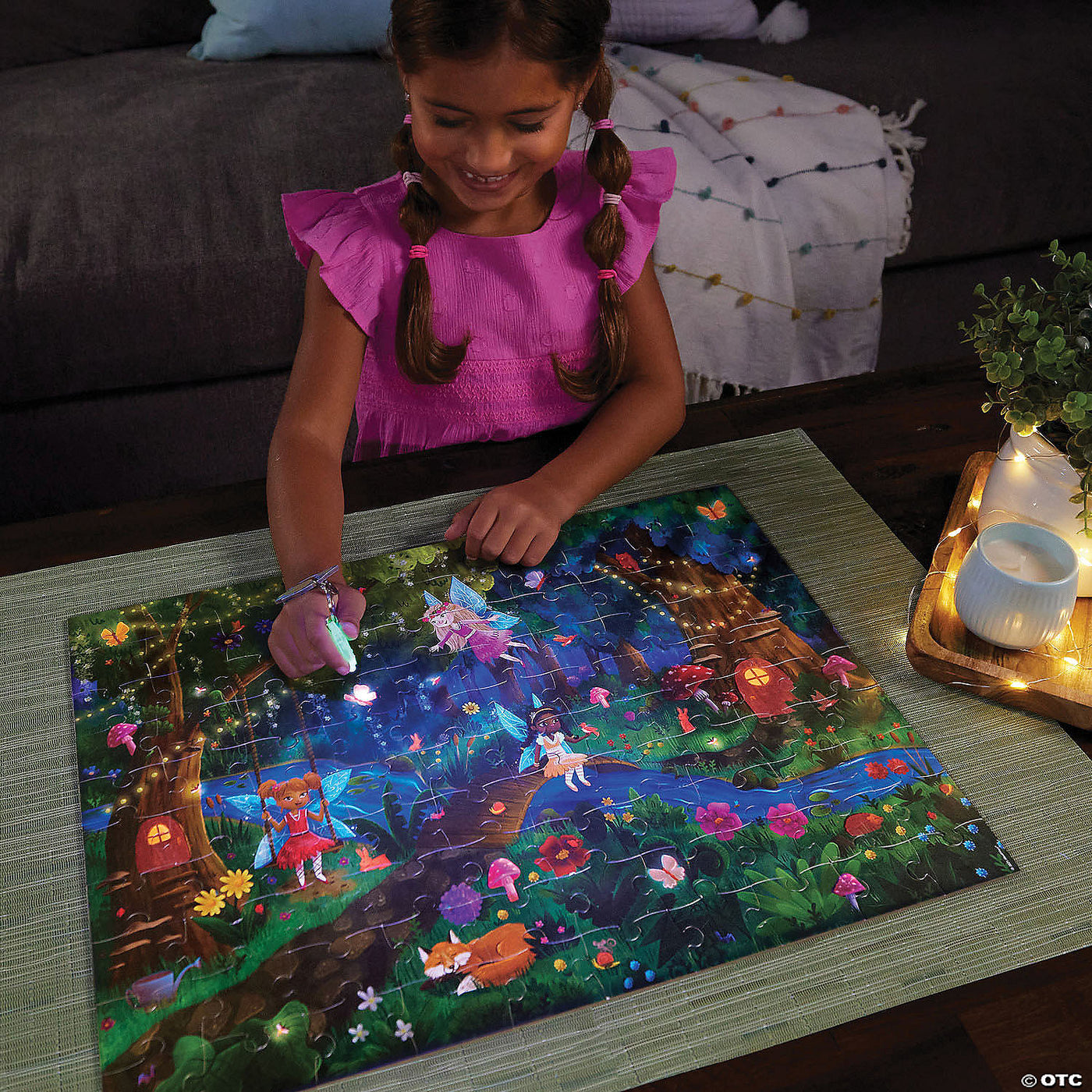 Seek and Find Glow In The Dark Puzzle: Twilight Fairies