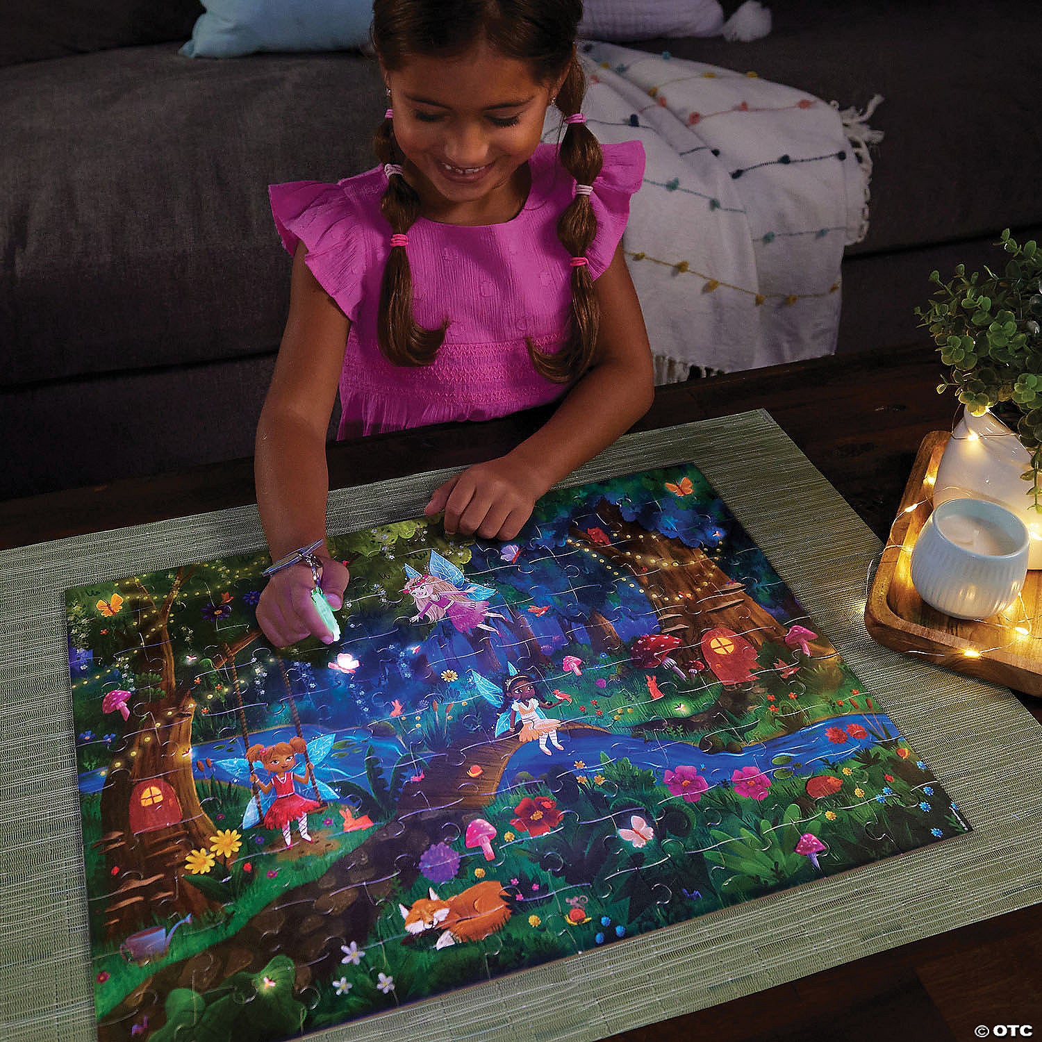 Seek and Find Glow In The Dark Puzzle: Twilight Fairies