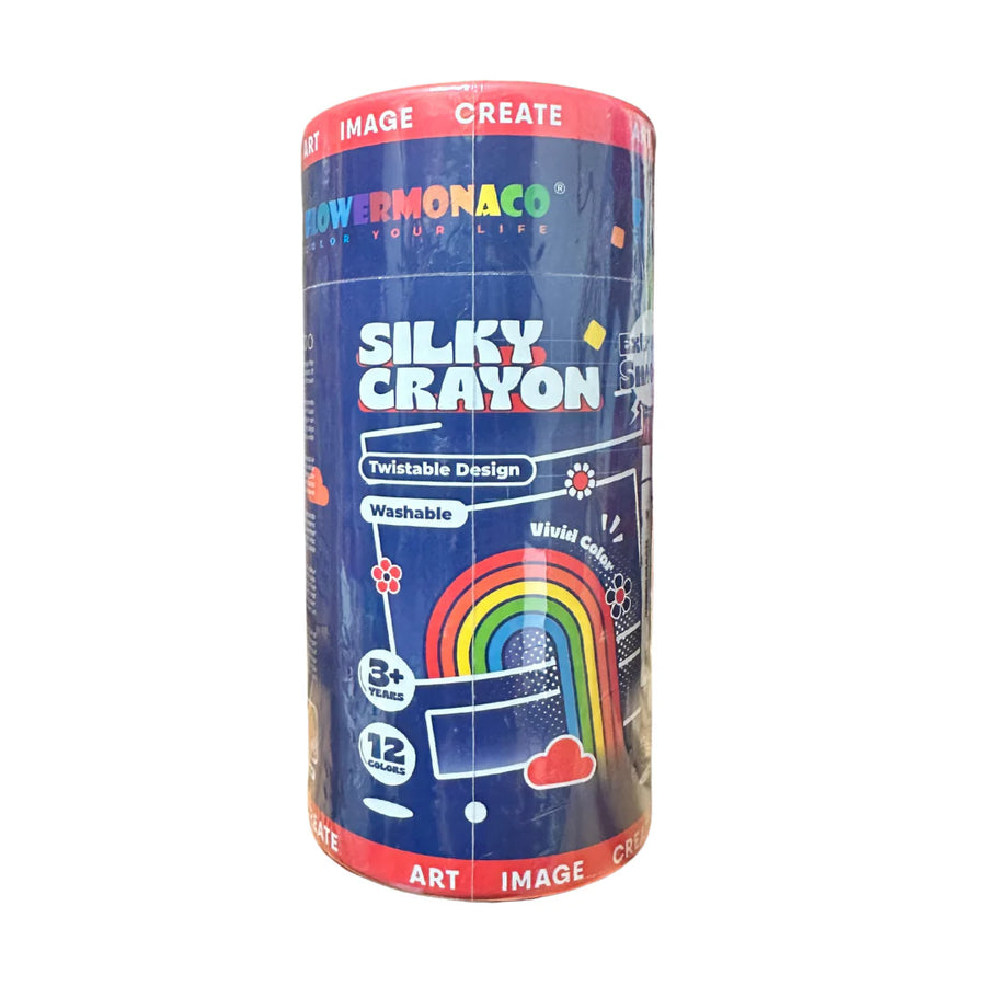 Silky Crayons (12 colors)