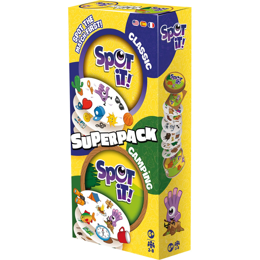 Spot It!: SuperPack Classic + Camping