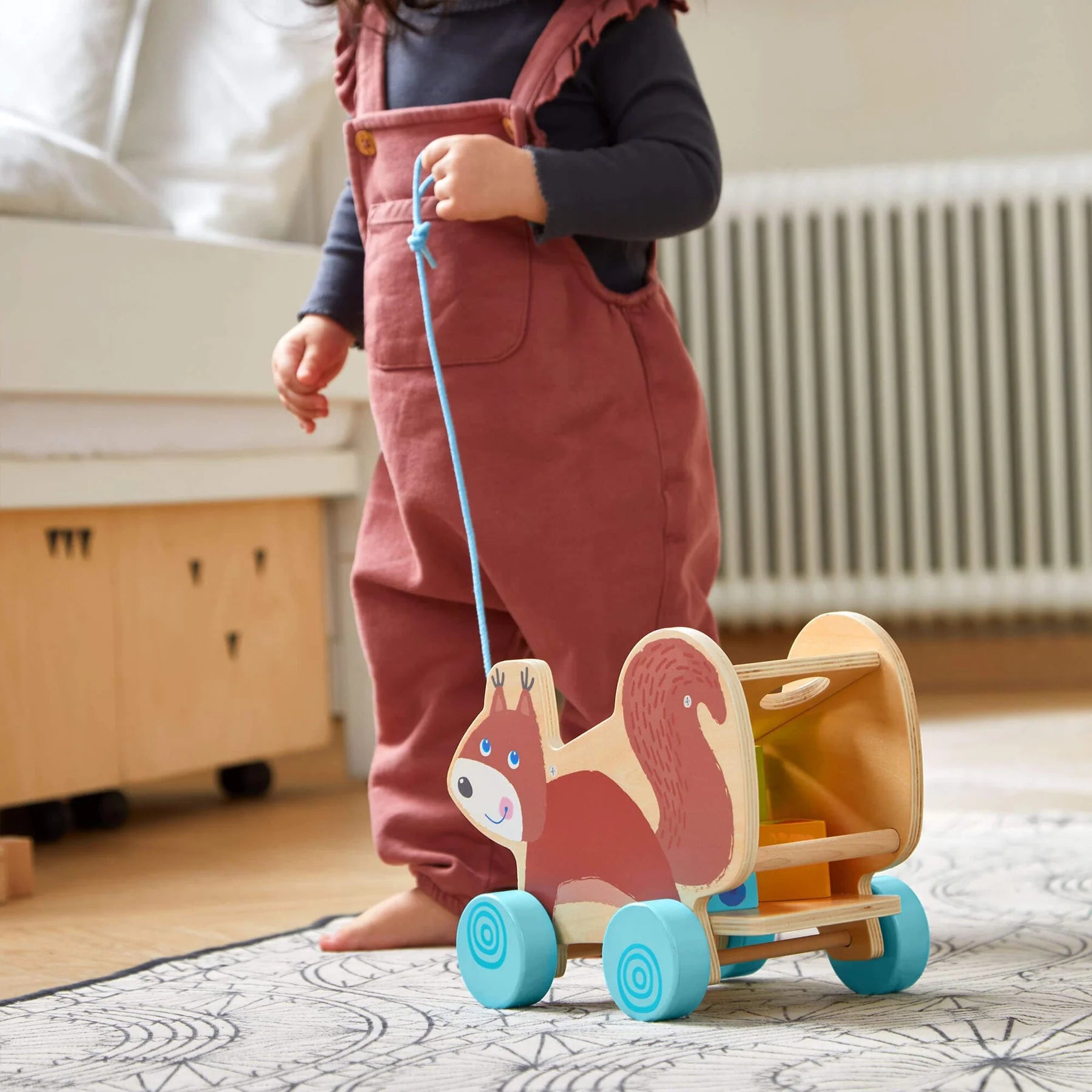 Squirrel Pull-Along & Sorter