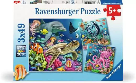 Underwater Splendor - 3 Puzzles (49pc ea.)