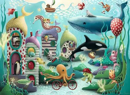 Underwater Wonders Puzzle (100pc)