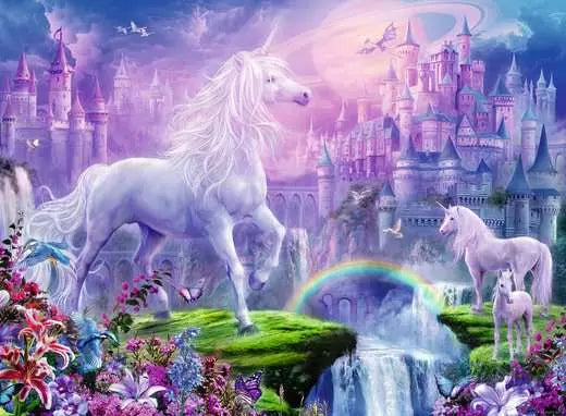 Unicorn Kingdom Puzzle (100pc)