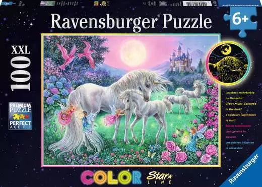 Unicorns in the Moonlight Puzzle (100pc)